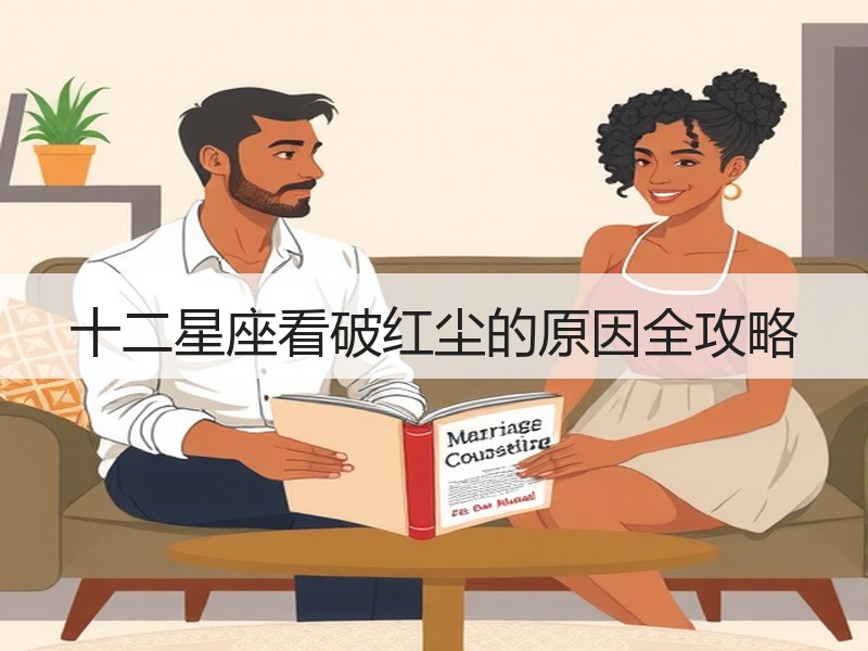 十二星座看破红尘的原因全攻略