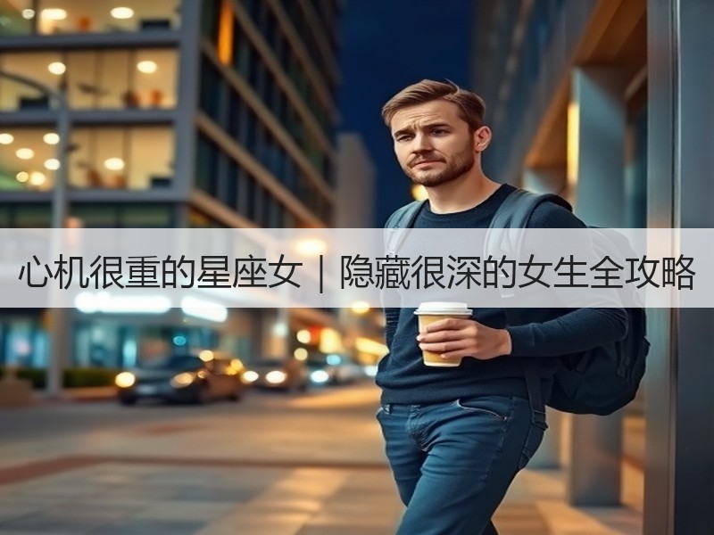 心机很重的星座女｜隐藏很深的女生全攻略