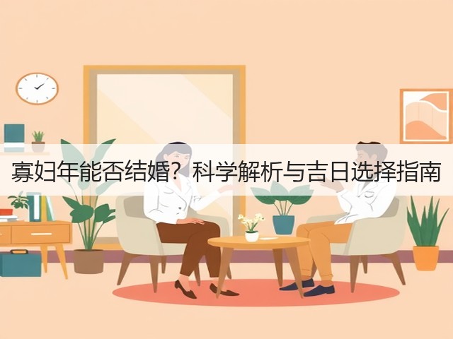 寡妇年能否结婚?科学解析与吉日选择指南(图2) 寡妇年能否结婚?科学解析与吉日选择指南(图2)