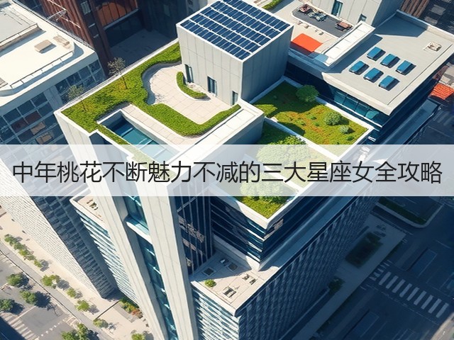 中年桃花不断魅力不减的三大星座女全攻略(图1) 中年桃花不断魅力不减的三大星座女全攻略(图1)