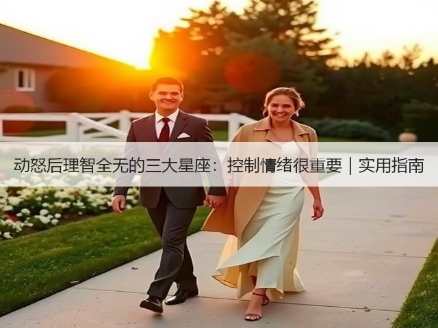 动怒后理智全无的三大星座:控制情绪很重要|实用指南(图2) 动怒后理智全无的三大星座:控制情绪很重要|实用指南(图2)