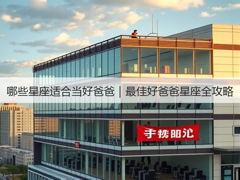 哪些星座适合当好爸爸｜最佳好爸爸星座全攻略