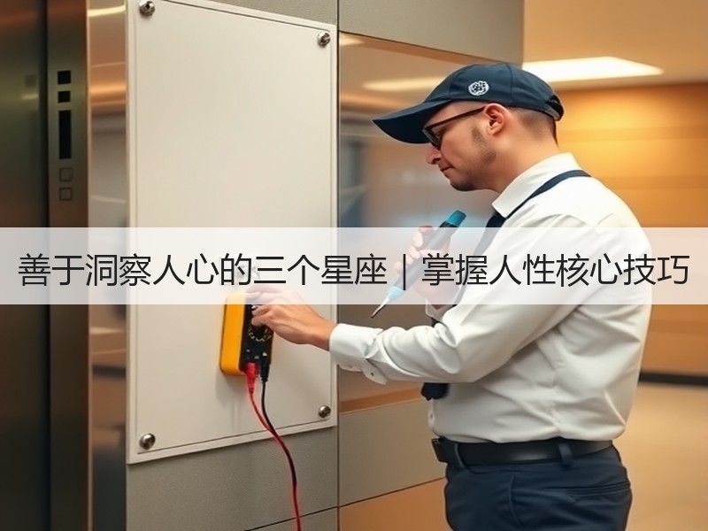 善于洞察人心的三个星座｜掌握人性核心技巧