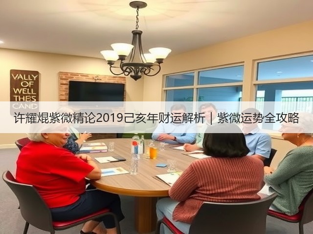 许耀焜紫微精论2019己亥年财运解析｜紫微运势全攻略(图2)