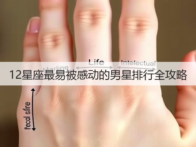 12星座最易被感动的男星排行全攻略(图2)