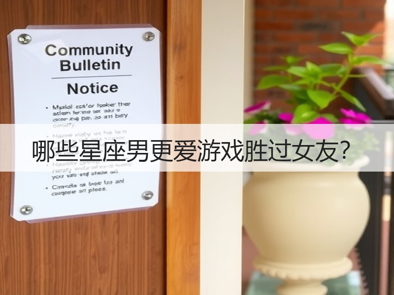 哪些星座男更爱游戏胜过女友？