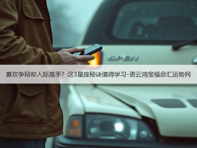 喜欢争辩却人际高手？这3星座秘诀值得学习-诺云鸿宝福命汇运势网(图1)
