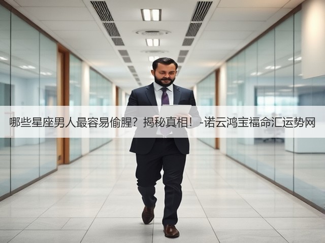 哪些星座男人最容易偷腥？揭秘真相！-诺云鸿宝福命汇运势网(图3)