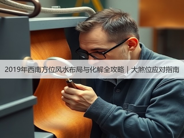 2019年西南方位风水布局与化解全攻略｜大煞位应对指南(图1)