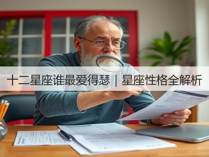 十二星座谁最爱得瑟｜星座性格全解析