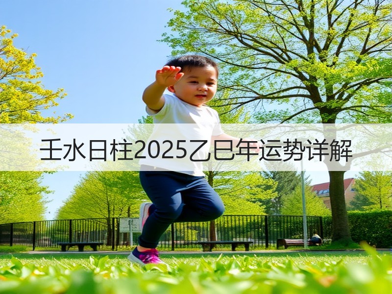 壬水日柱2025乙巳年运势详解