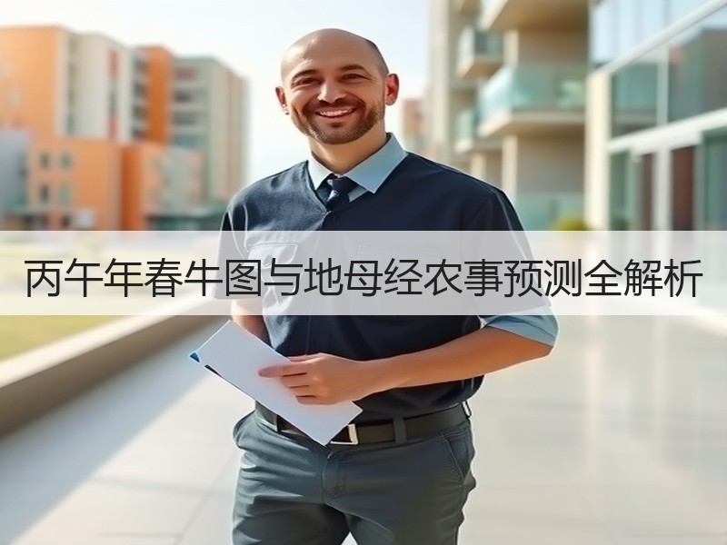 丙午年春牛图与地母经农事预测全解析