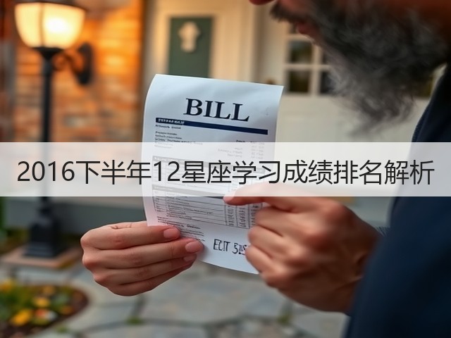 2016下半年12星座学习成绩排名解析(图2) 2016下半年12星座学习成绩排名解析(图2)