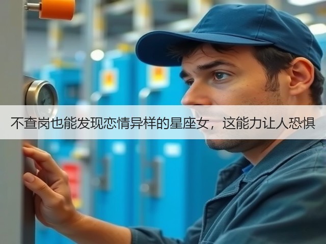 不查岗也能发现恋情异样的星座女，这能力让人恐惧(图2)