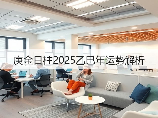 庚金日柱2025乙巳年运势解析(图1) 庚金日柱2025乙巳年运势解析(图1)