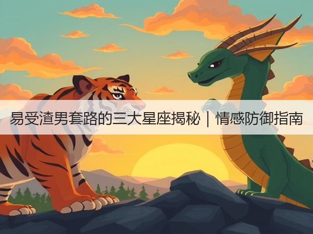易受渣男套路的三大星座揭秘|情感防御指南(图3) 易受渣男套路的三大星座揭秘|情感防御指南(图3)