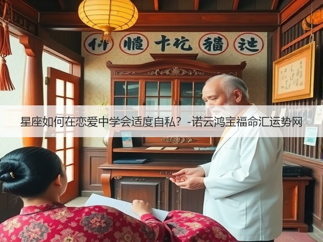 星座如何在恋爱中学会适度自私?-诺云鸿宝福命汇运势网(图2) 星座如何在恋爱中学会适度自私?-诺云鸿宝福命汇运势网(图2)