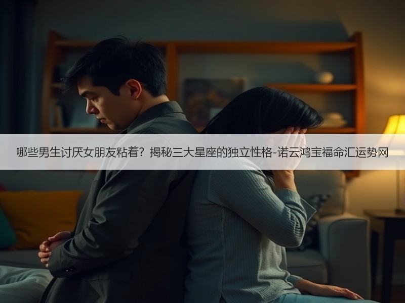 哪些男生讨厌女朋友粘着？揭秘三大星座的独立性格-诺云鸿宝福命汇运势网