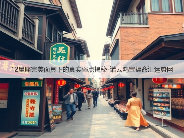12星座完美面具下的真实弱点揭秘-诺云鸿宝福命汇运势网(图2) 12星座完美面具下的真实弱点揭秘-诺云鸿宝福命汇运势网(图2)