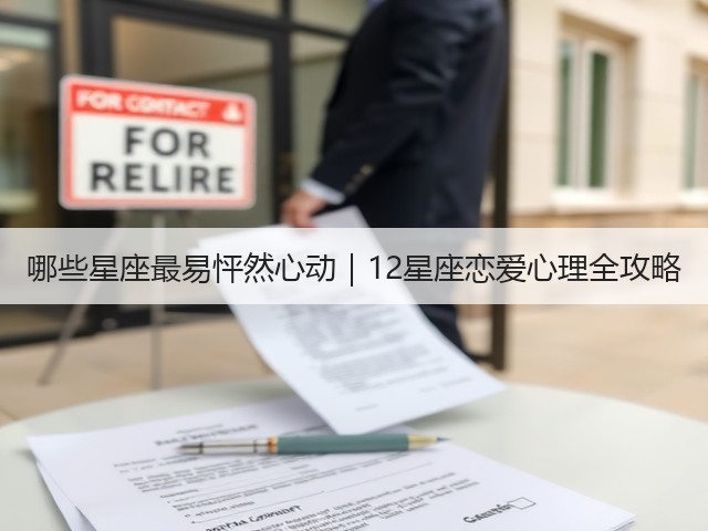 哪些星座最易怦然心动｜12星座恋爱心理全攻略(图3)