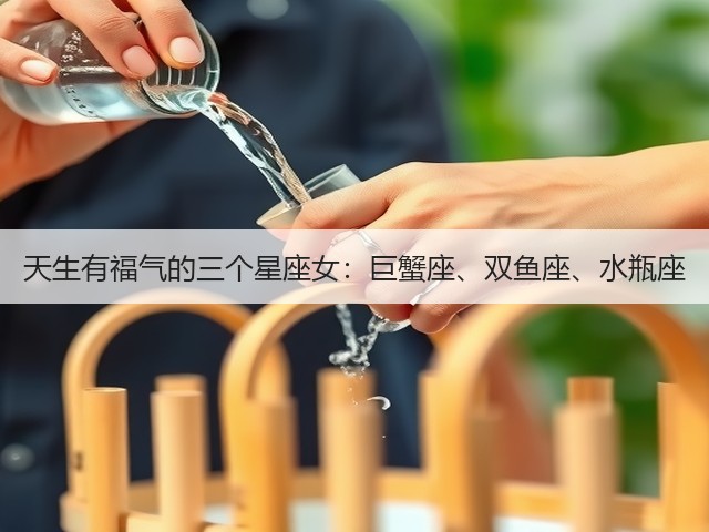 天生有福气的三个星座女:巨蟹座、双鱼座、水瓶座(图2) 天生有福气的三个星座女:巨蟹座、双鱼座、水瓶座(图2)