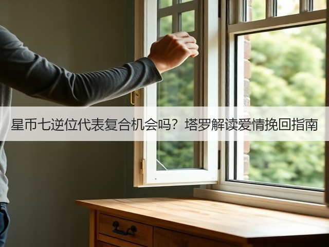 星币七逆位代表复合机会吗？塔罗解读爱情挽回指南(图2)