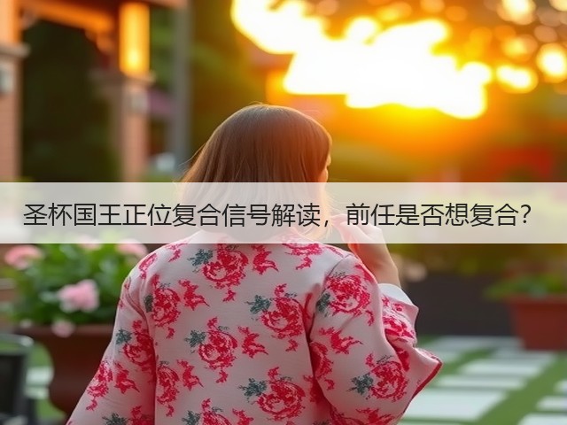 圣杯国王正位复合信号解读，前任是否想复合？(图3)