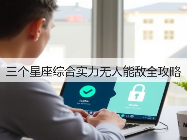 三个星座综合实力无人能敌全攻略(图2) 三个星座综合实力无人能敌全攻略(图2)