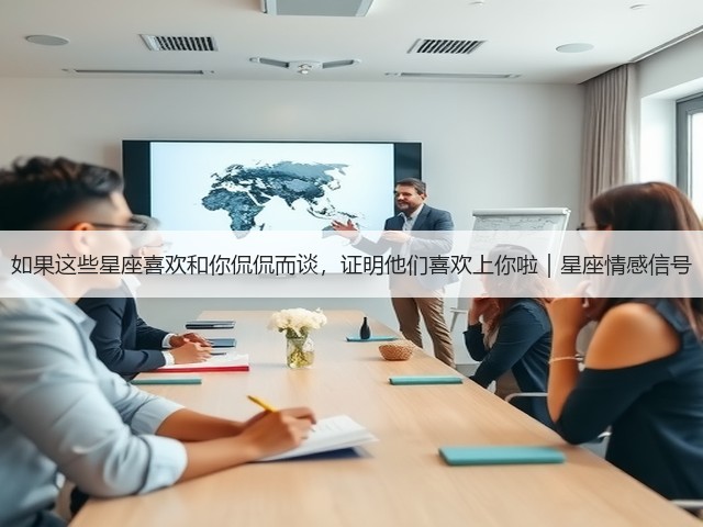 如果这些星座喜欢和你侃侃而谈，证明他们喜欢上你啦｜星座情感信号(图3)