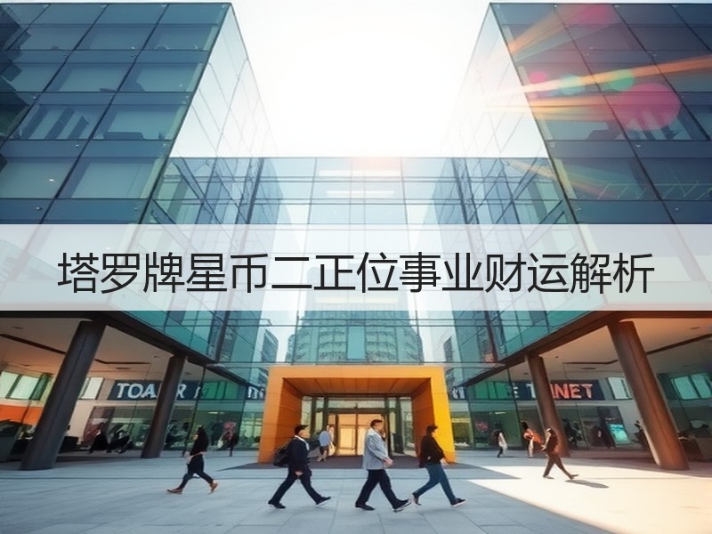 塔罗牌星币二正位事业财运解析