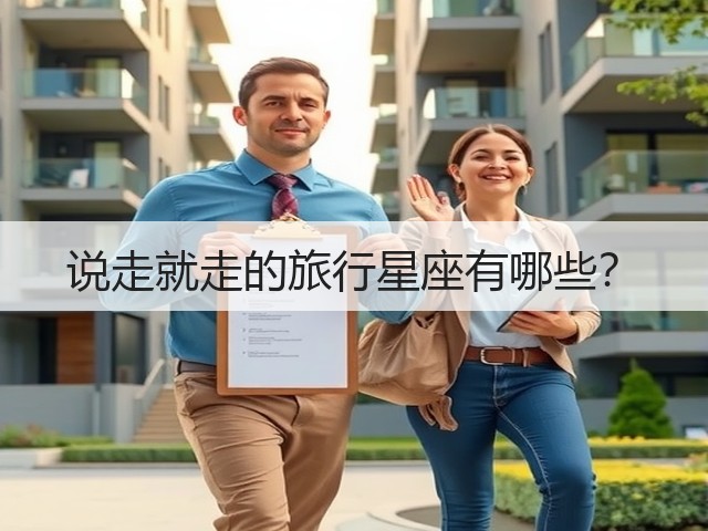 说走就走的旅行星座有哪些?(图1) 说走就走的旅行星座有哪些?(图1)