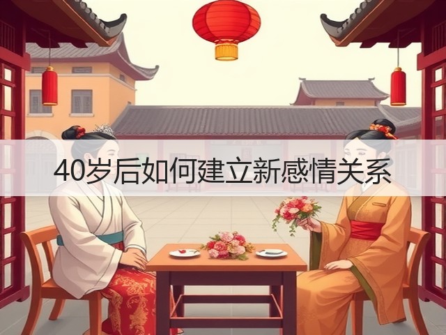 40岁后如何建立新感情关系(图3)
