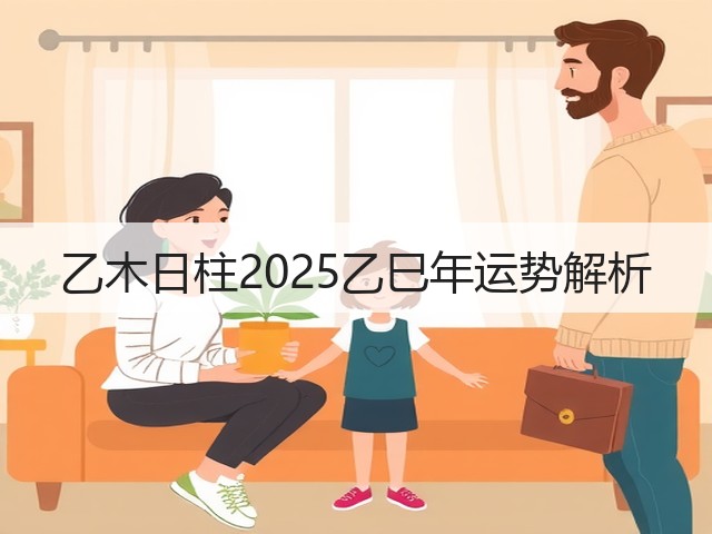 乙木日柱2025乙巳年运势解析(图3)