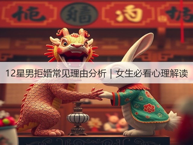12星男拒婚常见理由分析|女生必看心理解读(图1) 12星男拒婚常见理由分析|女生必看心理解读(图1)