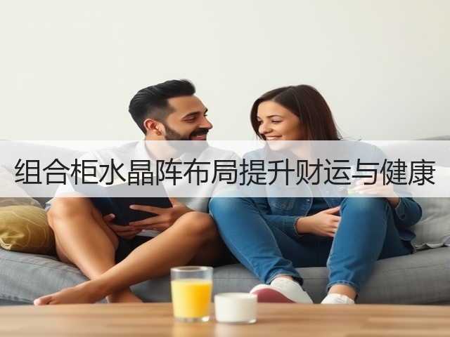 组合柜水晶阵布局提升财运与健康(图3)