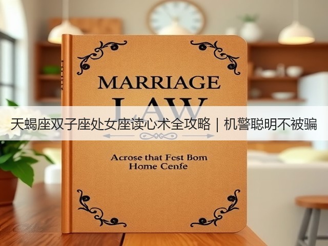 天蝎座双子座处女座读心术全攻略|机警聪明不被骗(图1) 天蝎座双子座处女座读心术全攻略|机警聪明不被骗(图1)