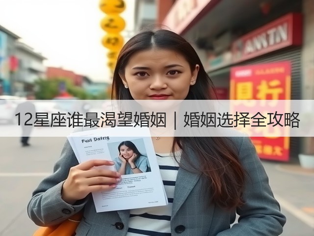 12星座谁最渴望婚姻｜婚姻选择全攻略(图1)