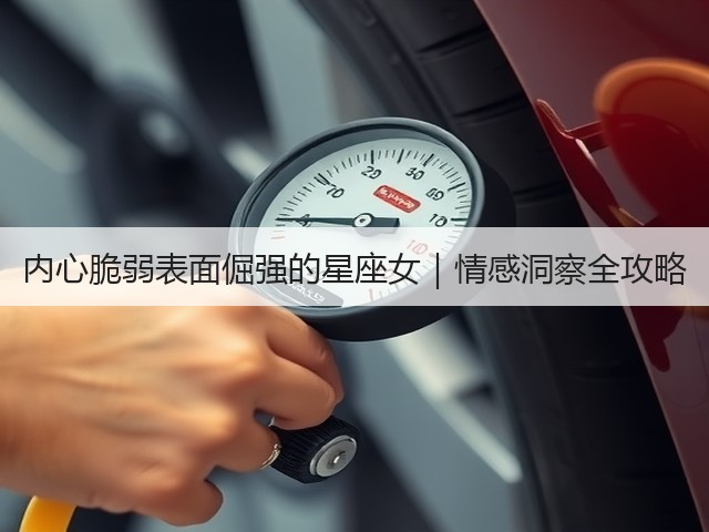 内心脆弱表面倔强的星座女｜情感洞察全攻略(图1)
