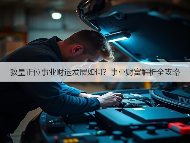 教皇正位事业财运发展如何?事业财富解析全攻略(图3) 教皇正位事业财运发展如何?事业财富解析全攻略(图3)