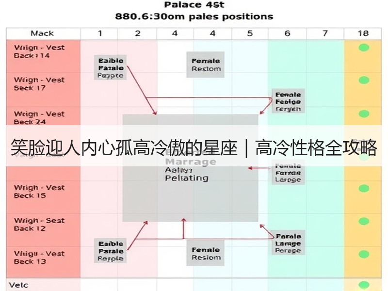 笑脸迎人内心孤高冷傲的星座｜高冷性格全攻略
