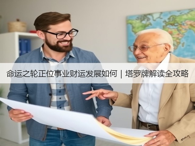 命运之轮正位事业财运发展如何｜塔罗牌解读全攻略(图3)