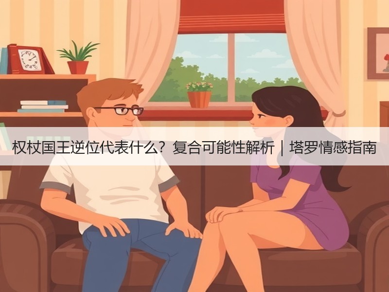 权杖国王逆位代表什么？复合可能性解析｜塔罗情感指南