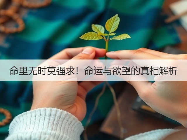 命里无时莫强求！命运与欲望的真相解析(图2)
