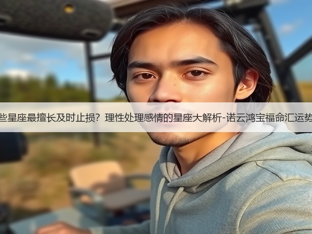 哪些星座最擅长及时止损?理性处理感情的星座大解析-诺云鸿宝福命汇运势网(图2) 哪些星座最擅长及时止损?理性处理感情的星座大解析-诺云鸿宝福命汇运势网(图2)