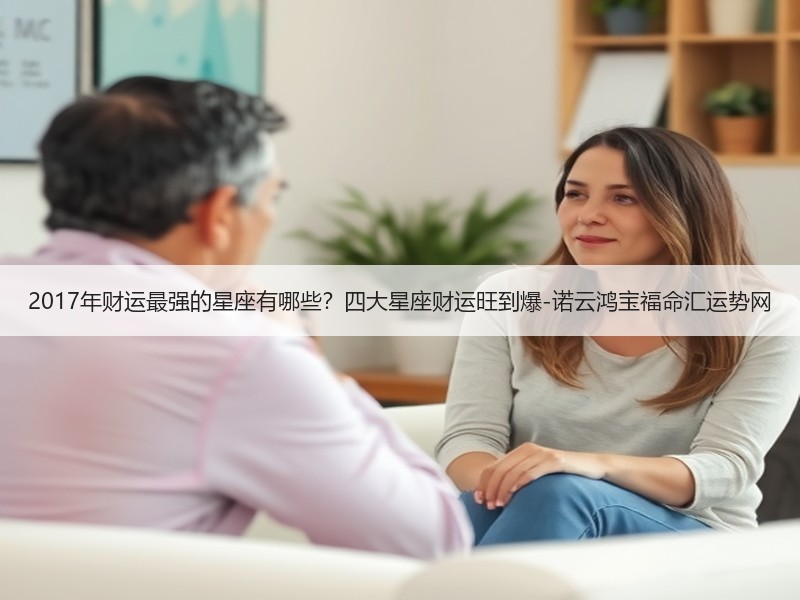 2017年财运最强的星座有哪些？四大星座财运旺到爆-诺云鸿宝福命汇运势网