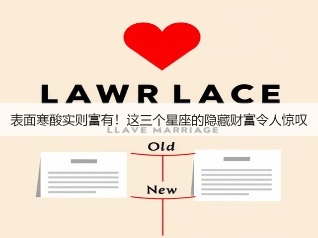 表面寒酸实则富有!这三个星座的隐藏财富令人惊叹(图2) 表面寒酸实则富有!这三个星座的隐藏财富令人惊叹(图2)