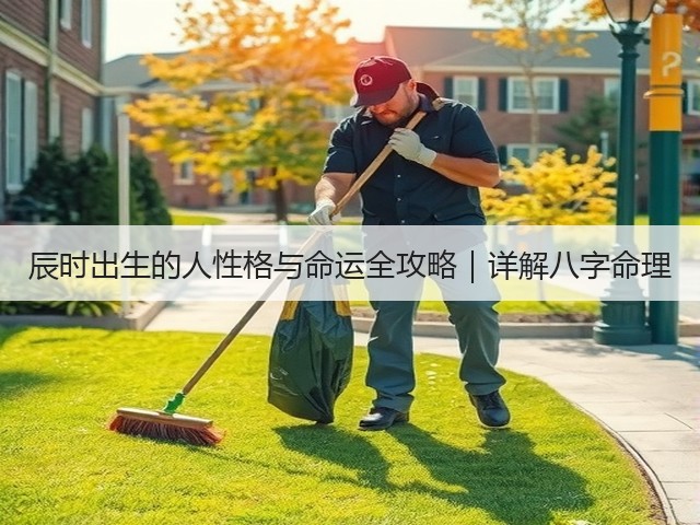辰时出生的人性格与命运全攻略|详解八字命理(图3) 辰时出生的人性格与命运全攻略|详解八字命理(图3)