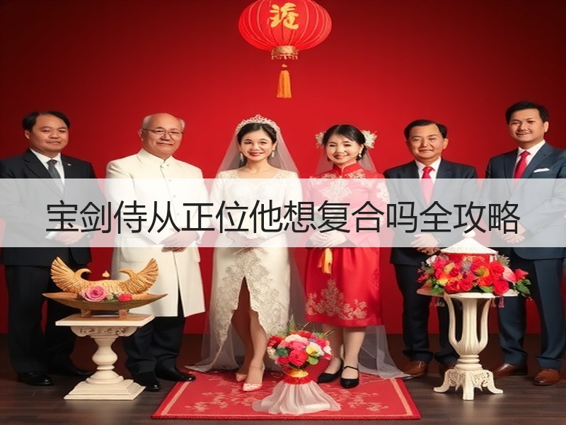 宝剑侍从正位他想复合吗全攻略