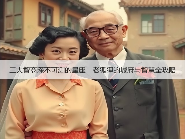 三大智商深不可测的星座|老狐狸的城府与智慧全攻略(图2) 三大智商深不可测的星座|老狐狸的城府与智慧全攻略(图2)