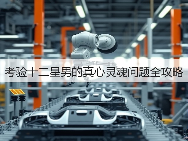 考验十二星男的真心灵魂问题全攻略(图2) 考验十二星男的真心灵魂问题全攻略(图2)